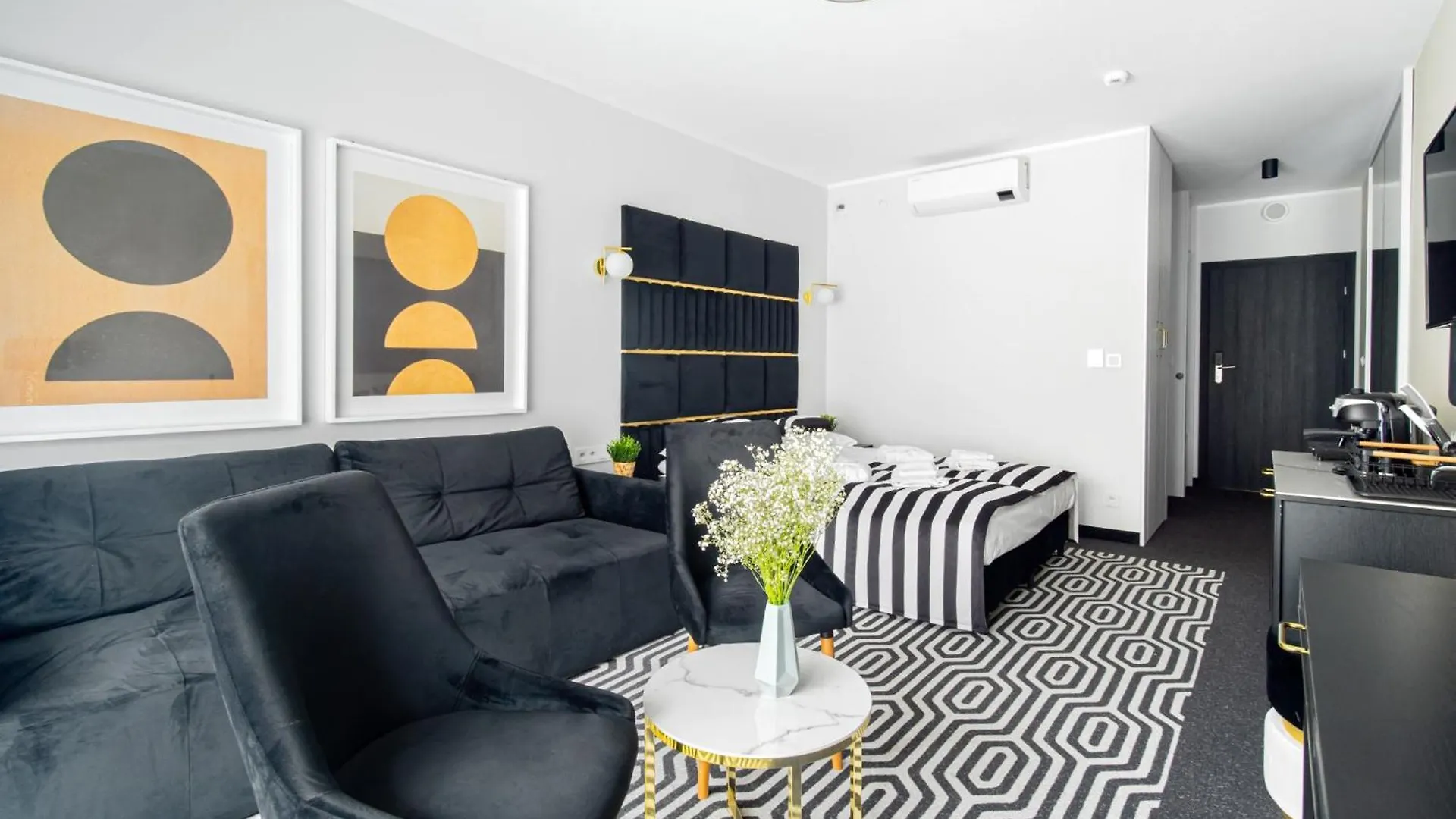 Apartament Black Magic Z Klimatyzacja - Solny Resort A002 Kolobrzeg Poland